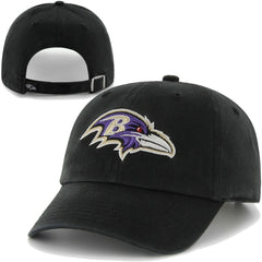 '47 Brand  Clean Up Adjustable Hat - Baltimore Ravens