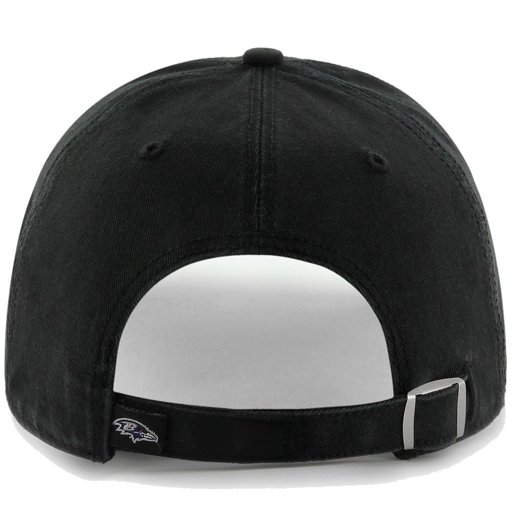 '47 Brand  Clean Up Adjustable Hat - Baltimore Ravens