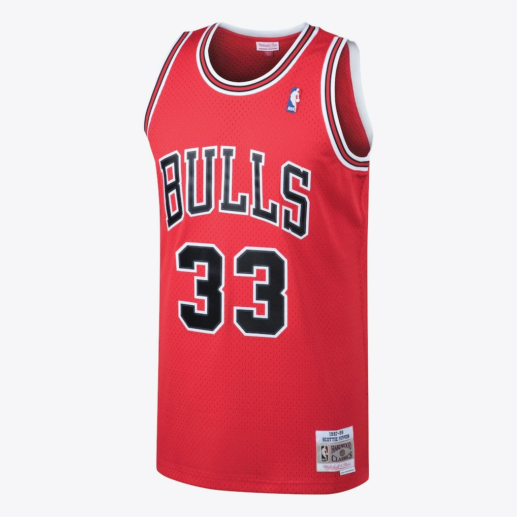 NBA Chicago Bulls Scottie Pippen 1997 Hardwood Classics Road Swingman Jersey sale