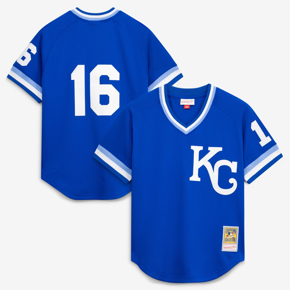 MLB Bo Jackson Kansas City Royals Mitchell & Ness Authentic Batting Practice Jersey