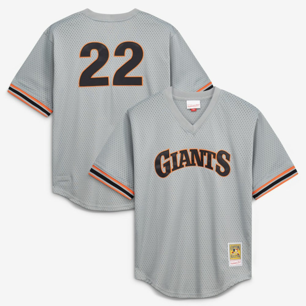 MLB Will Clark San Francisco Giants Mitchell & Ness Authentic Batting Practice Jersey