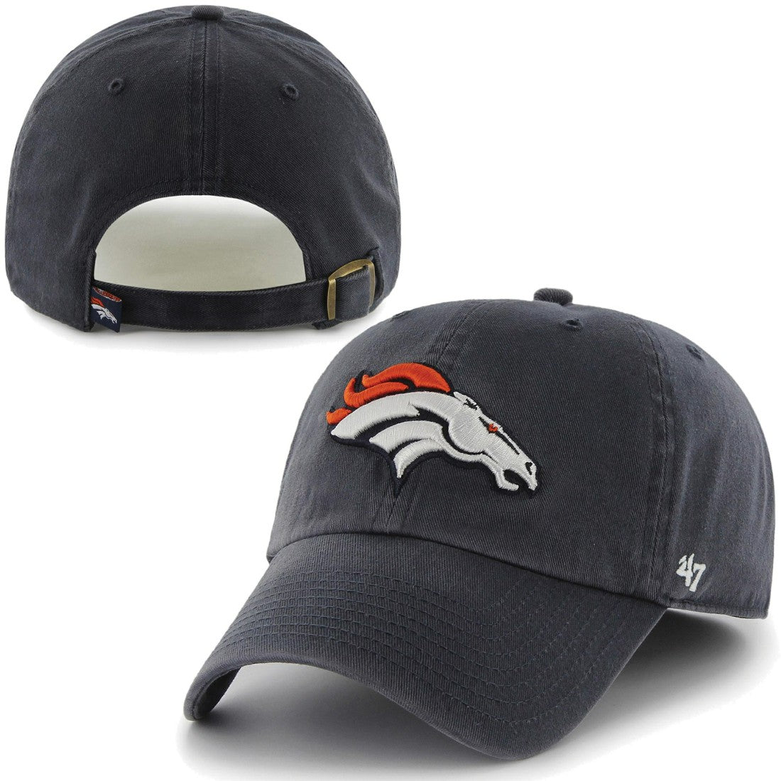 '47 Brand Cleanup Adjustable Hat - Denver Broncos