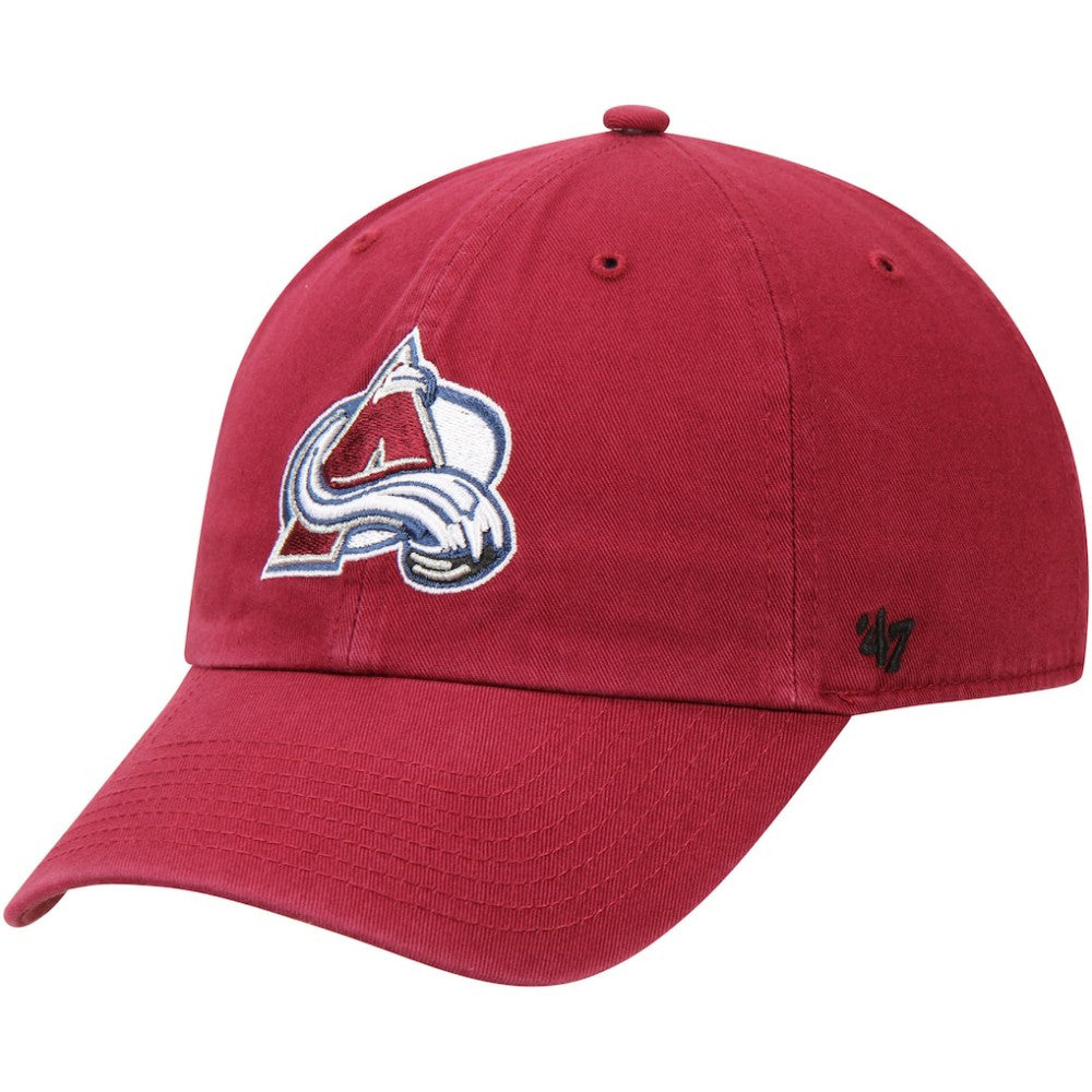 NHL Burgundy Colorado Avalanche '47 Clean Up Adjustable Hat