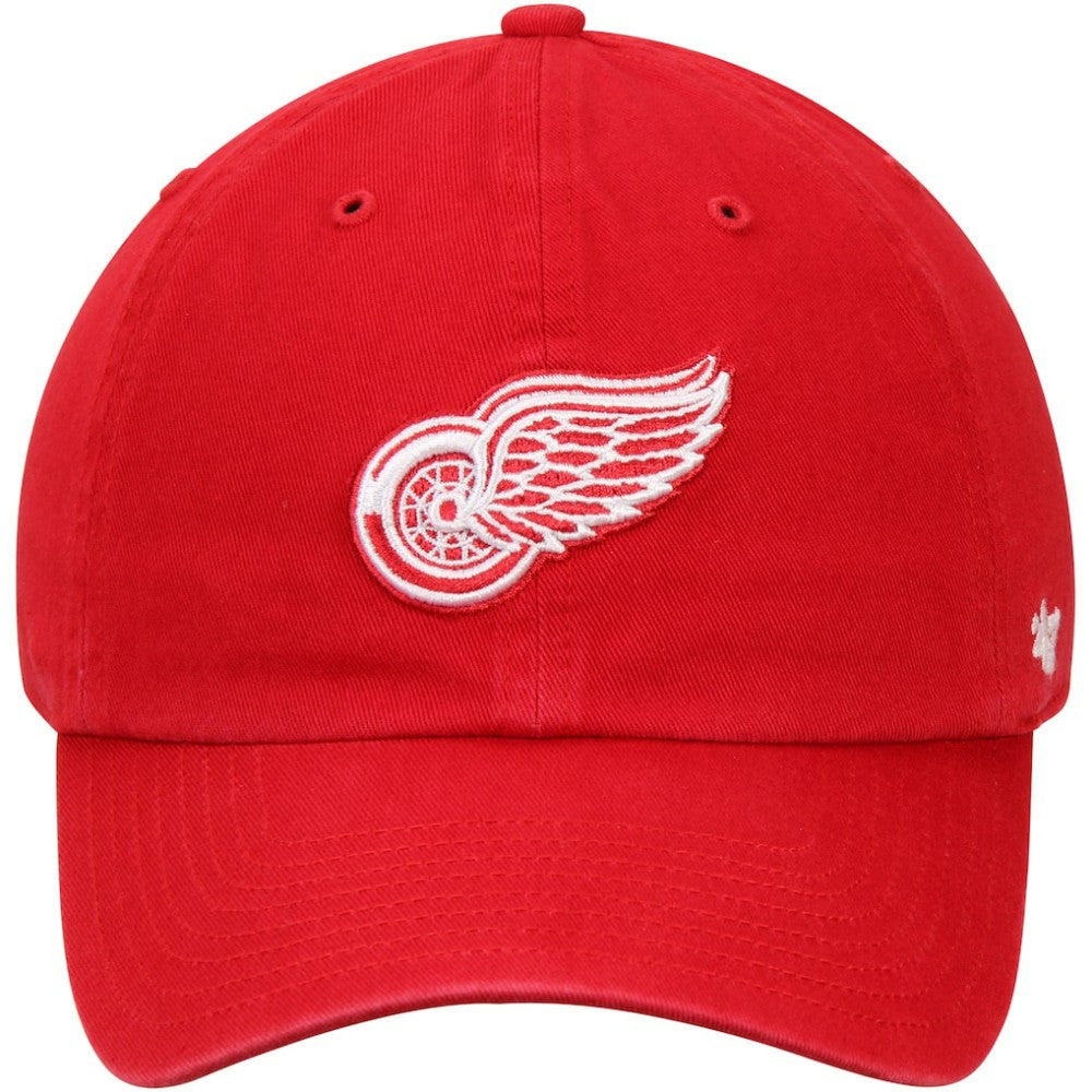 NHL Red Detroit Red Wings '47 Clean Up Adjustable Hat
