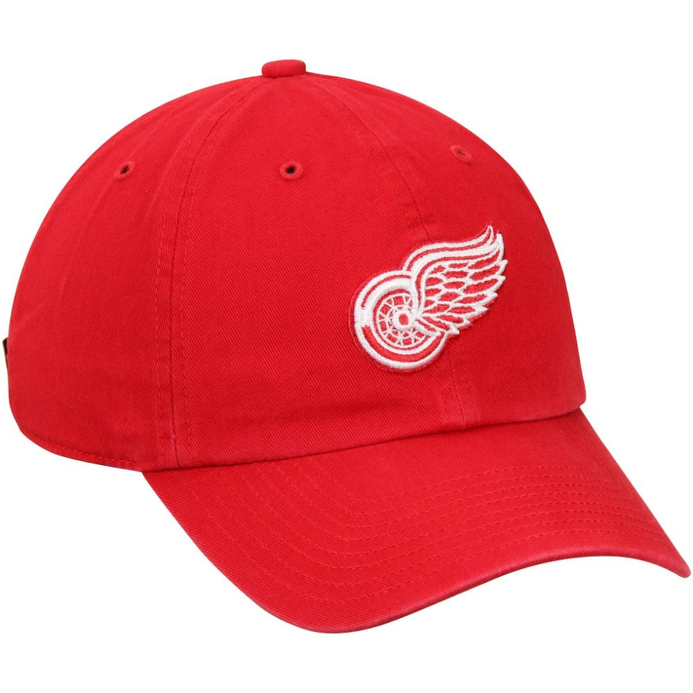 NHL Red Detroit Red Wings '47 Clean Up Adjustable Hat