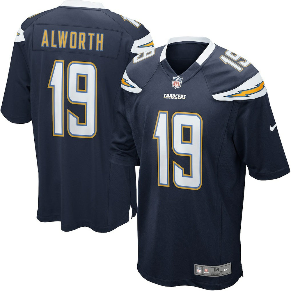 San Diego Chargers Lance Alworth Gridiron Classics Retired Player Game Jersey - Los Angeles Chargers