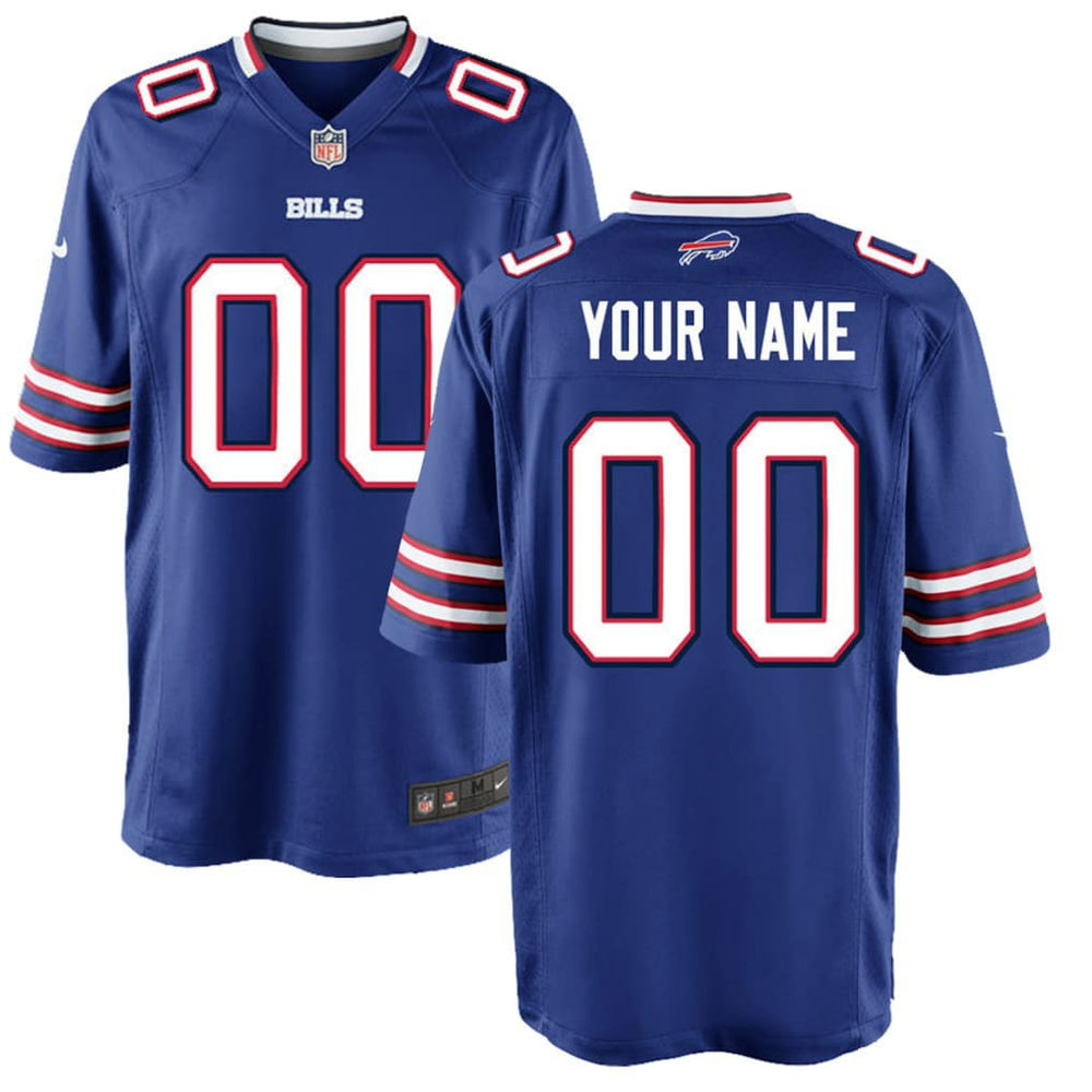 Youth Custom Game Jersey - Buffalo Bills