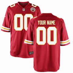 Youth Custom Game Jersey - Kansas City Chiefs