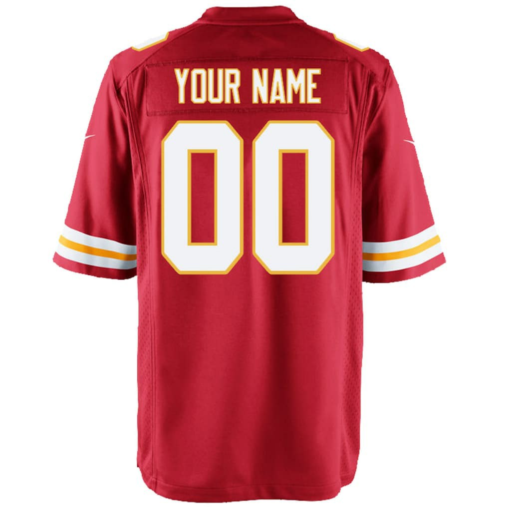 Youth Custom Game Jersey - Kansas City Chiefs