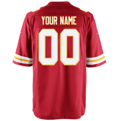 Youth Custom Game Jersey - Kansas City Chiefs