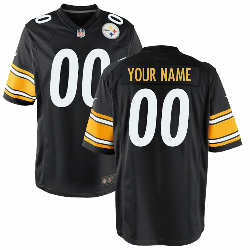 Youth Custom Game Jersey - Pittsburgh Steelers