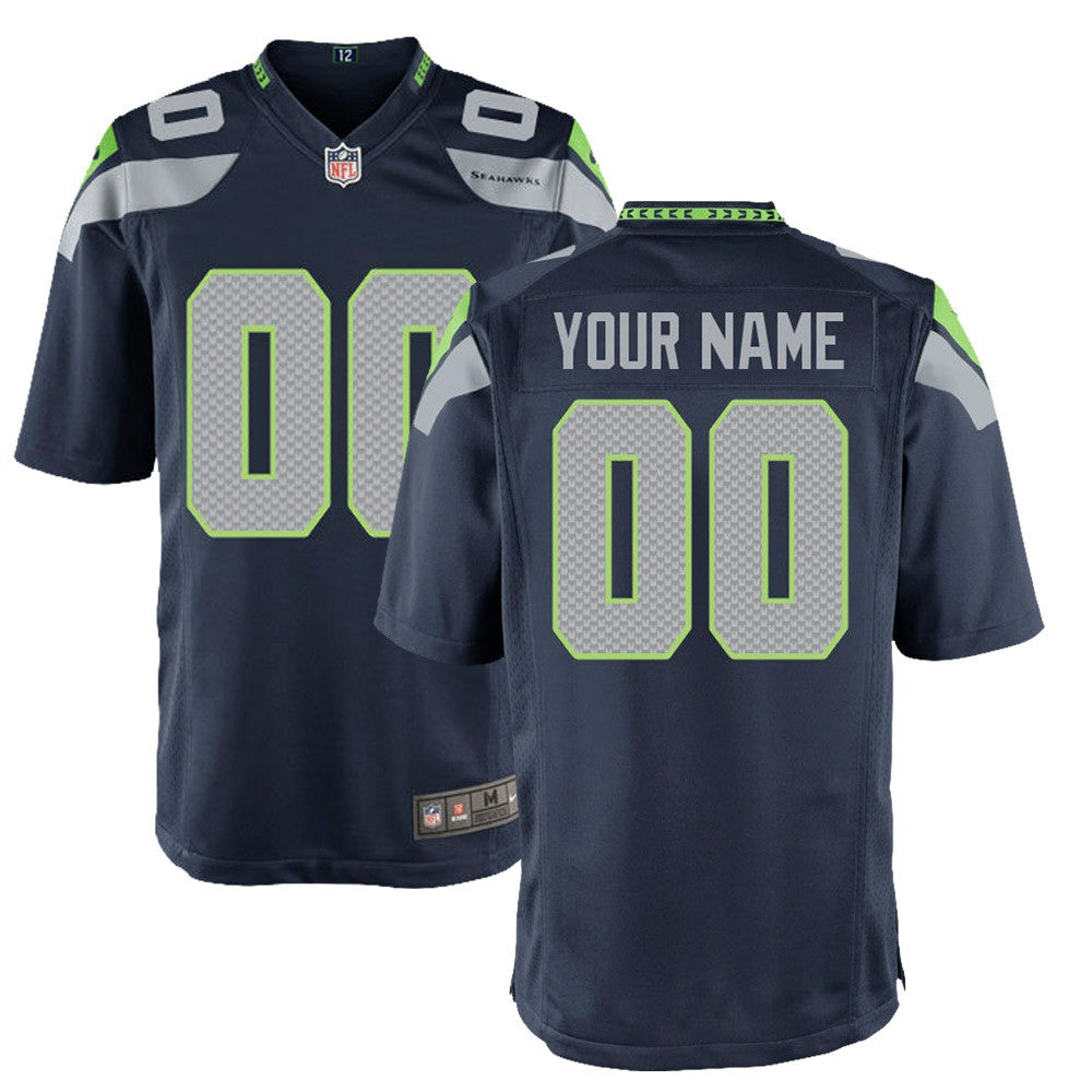 Youth Custom Game Jersey - Seattle Seahawks