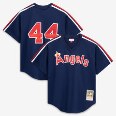 MLB Reggie Jackson California Angels Mitchell & Ness Authentic Batting Practice Jersey