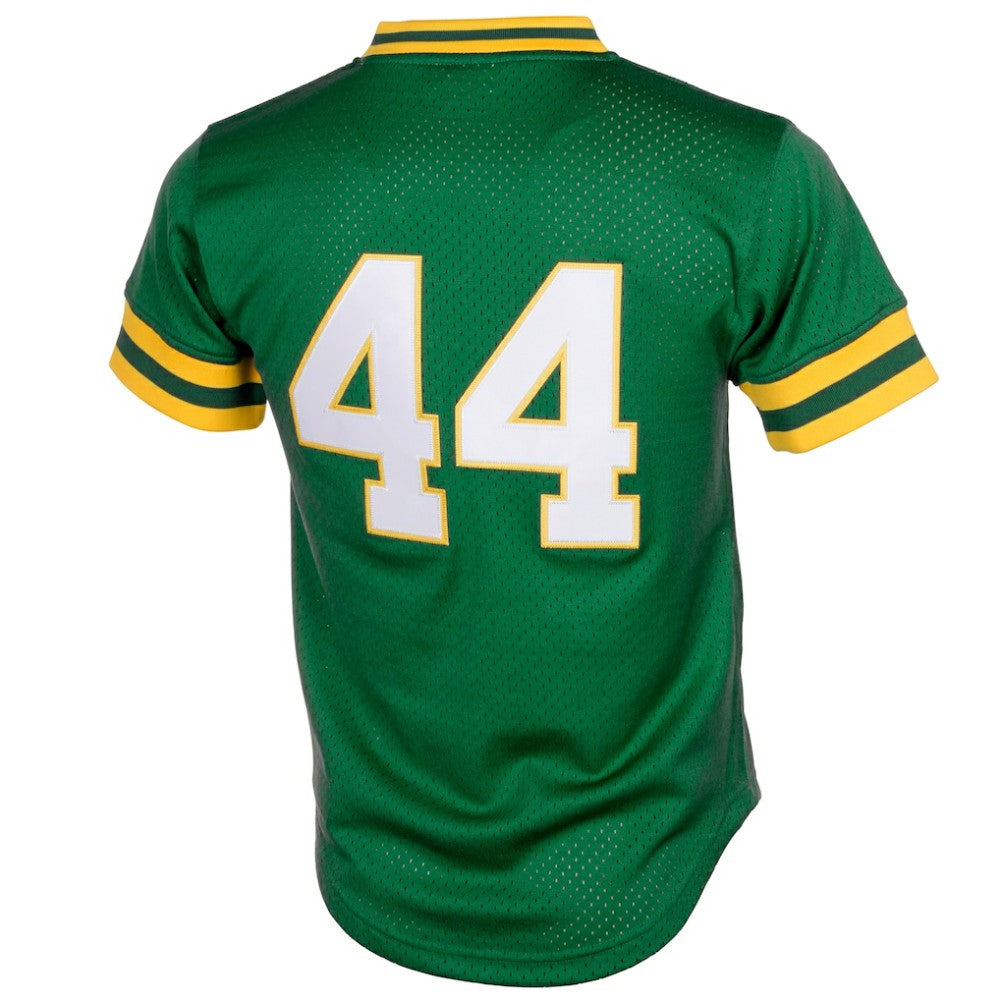 MLB Reggie Jackson Athletics Mitchell & Ness Authentic Batting Practice Jersey