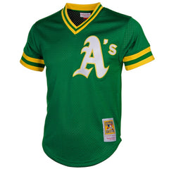 MLB Reggie Jackson Athletics Mitchell & Ness Authentic Batting Practice Jersey