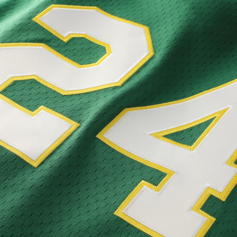 MLB Rickey Henderson Athletics Mitchell & Ness Authentic Batting Practice Jersey