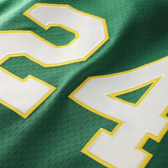 MLB Rickey Henderson Athletics Mitchell & Ness Authentic Batting Practice Jersey