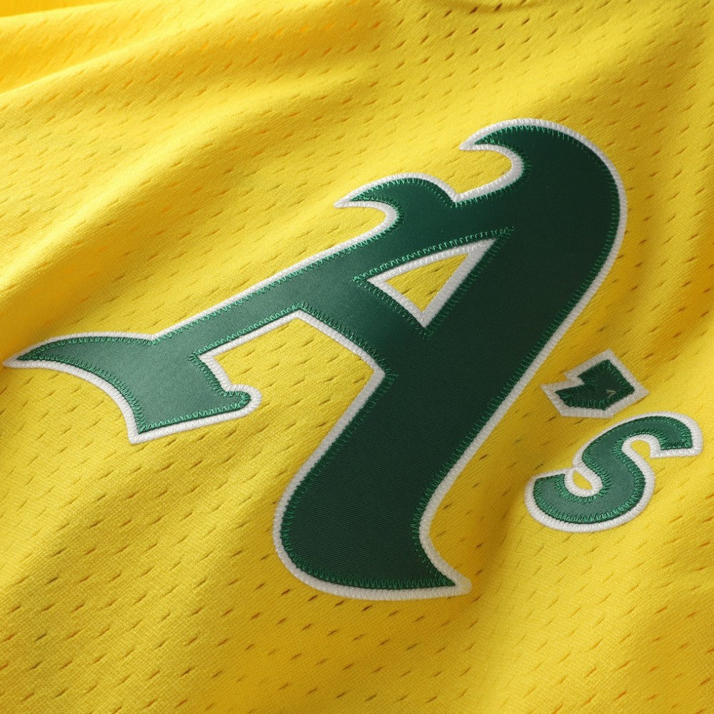 MLB Rickey Henderson Athletics Mitchell & Ness Authentic Batting Practice Jersey
