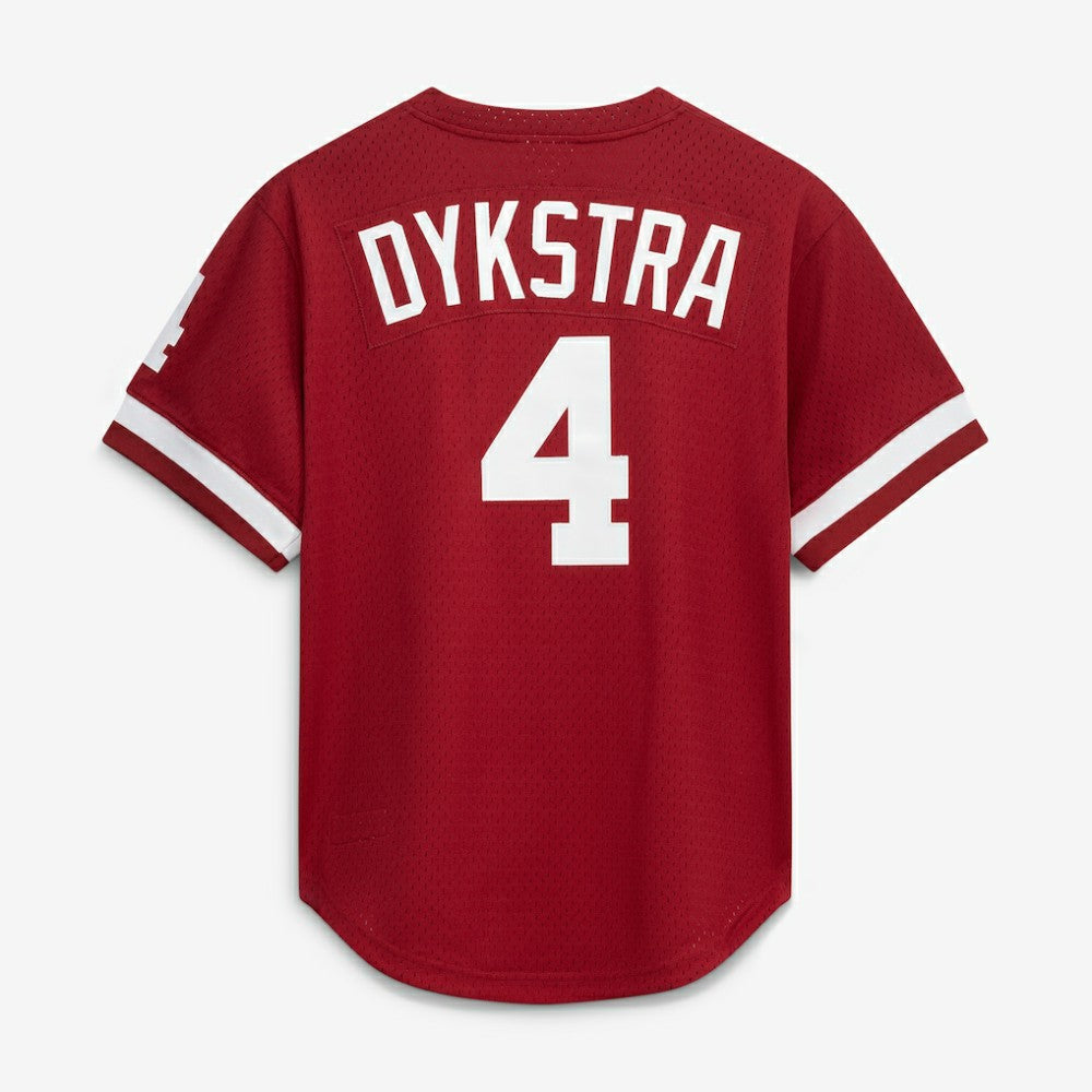 MLB Lenny Dykstra Philadelphia Phillies Mitchell & Ness Authentic Batting Practice Jersey