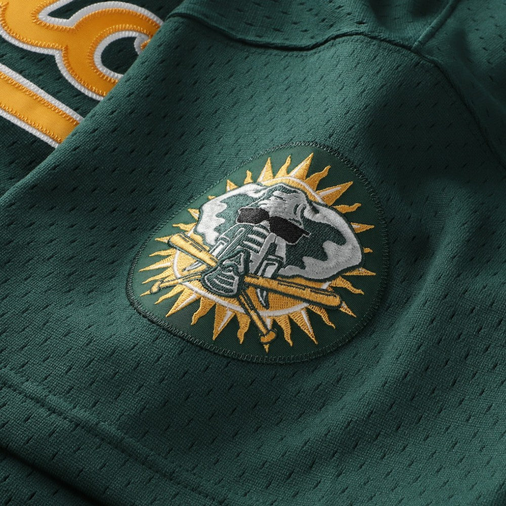 MLB Rickey Henderson Athletics Mitchell & Ness Authentic Batting Practice Jersey