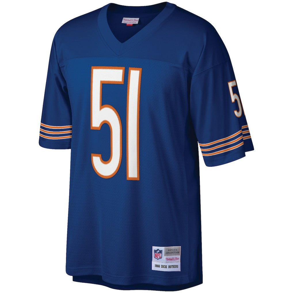 Dick Butkus  Retired Player Legacy Replica Jersey - Chicago Bears
