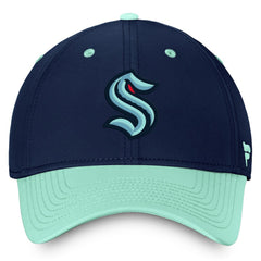 NHL This item will ship within 5 business days. Seattle Kraken Fanatics Authentic Pro Rink Two-Tone Flex Hat – Deep Sea Blue/Light Blue
