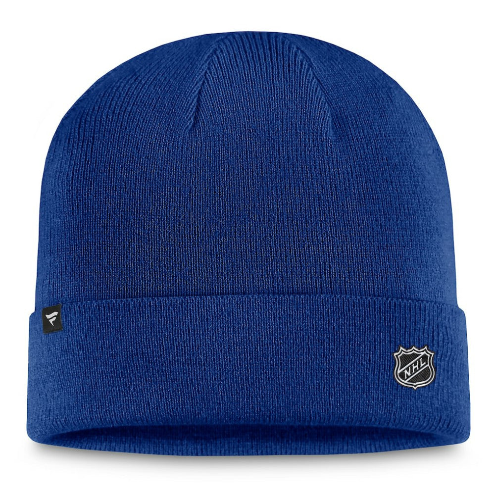 NHL This item will ship within 4 business days. Toronto Maple Leafs Fanatics Authentic Pro Cuffed Knit Hat – Blue