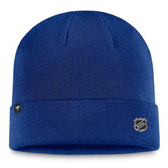 NHL This item will ship within 4 business days. Toronto Maple Leafs Fanatics Authentic Pro Cuffed Knit Hat – Blue