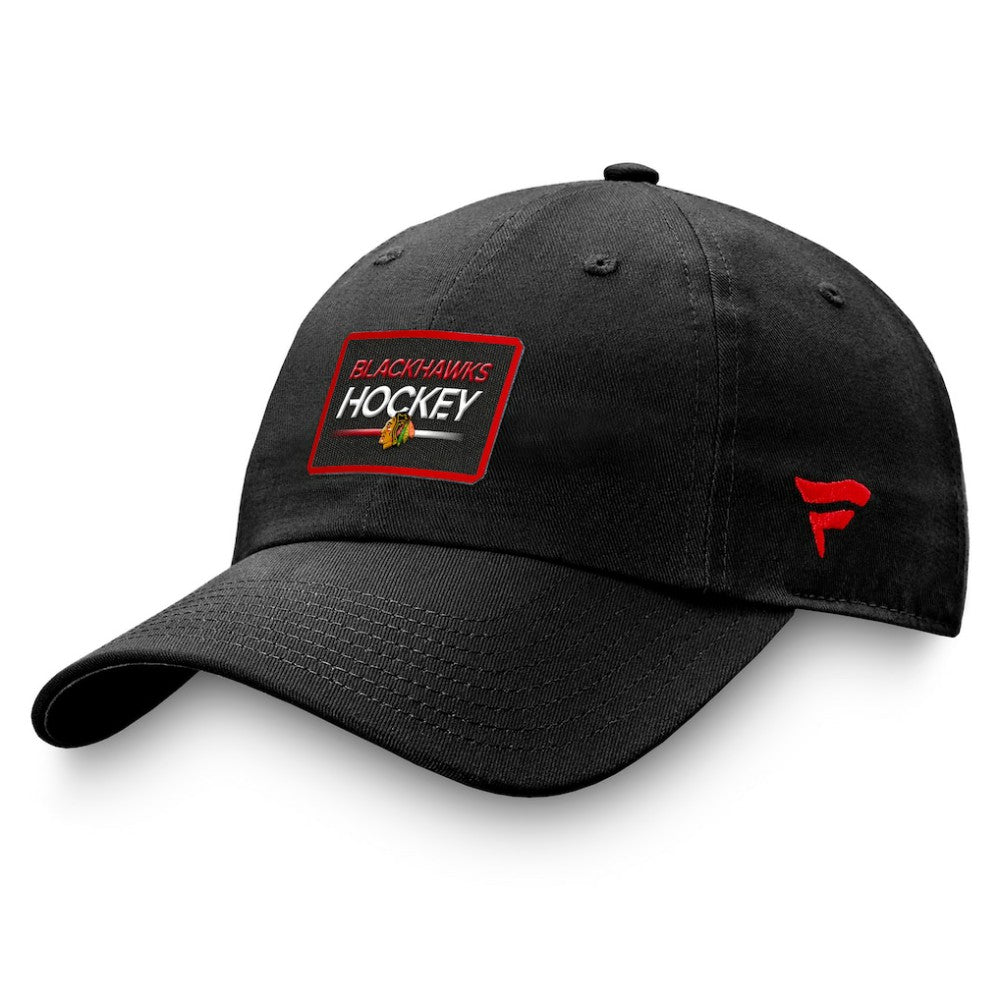 NHL This item will ship within 1 business day. Chicago Blackhawks Fanatics Authentic Pro Prime Adjustable Hat – Black