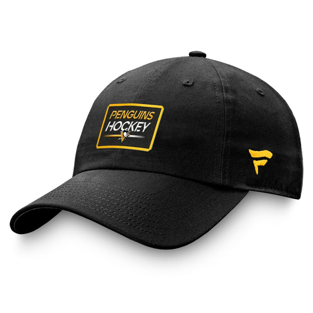 NHL  Pittsburgh Penguins Fanatics Authentic Pro Prime Adjustable Hat – Black