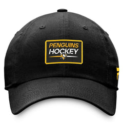 NHL  Pittsburgh Penguins Fanatics Authentic Pro Prime Adjustable Hat – Black
