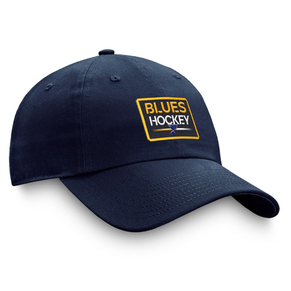 NHL This item will ship within 8 business days. St. Louis Blues Fanatics Authentic Pro Prime Adjustable Hat – Navy