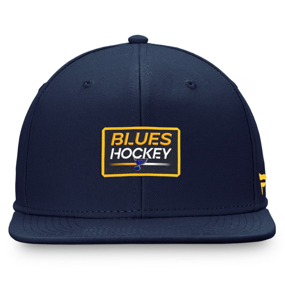 NHL This item will ship within 8 business days. St. Louis Blues Fanatics Authentic Pro Prime Snapback Hat – Navy