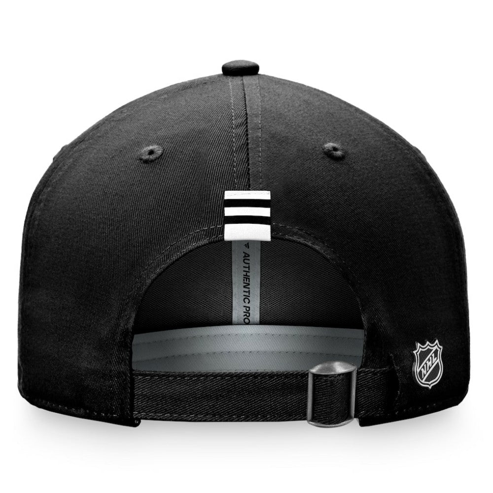 NHL Black Chicago Blackhawks Fanatics Women's Authentic Pro Rink Adjustable Hat