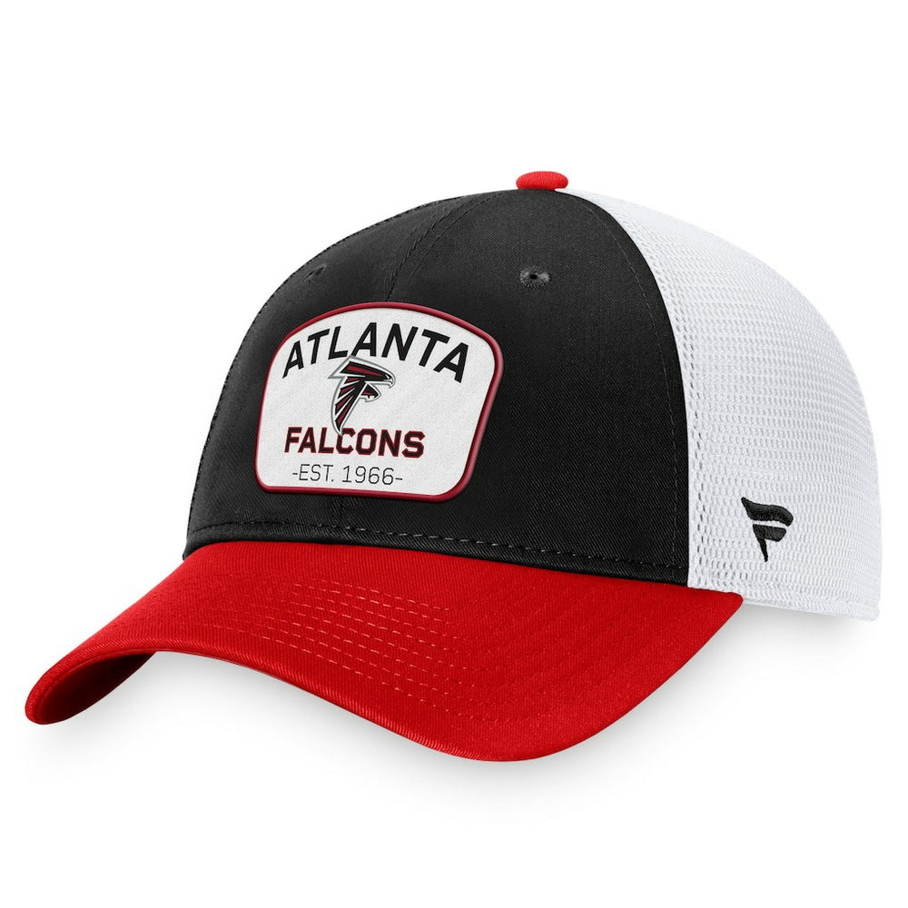 Fundamentals Two-Tone Trucker Adjustable Hat - Atlanta Falcons