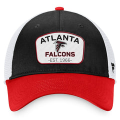 Fundamentals Two-Tone Trucker Adjustable Hat - Atlanta Falcons