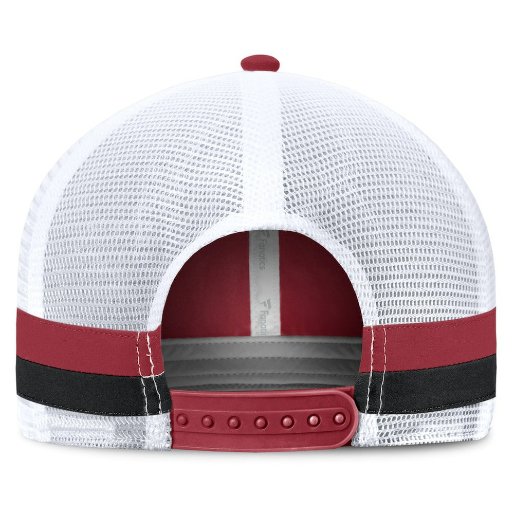 Fundamentals Side Stripe Trucker Adjustable Hat - Arizona Cardinals