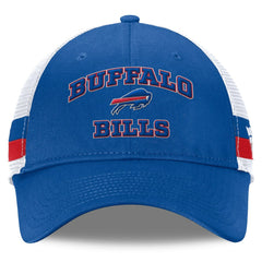 Fundamentals Side Stripe Trucker Adjustable Hat - Buffalo Bills