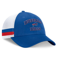 Fundamentals Side Stripe Trucker Adjustable Hat - Buffalo Bills