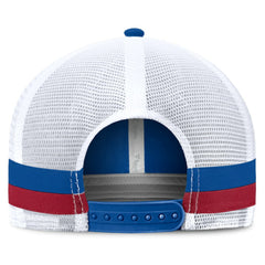 Fundamentals Side Stripe Trucker Adjustable Hat - New York Giants