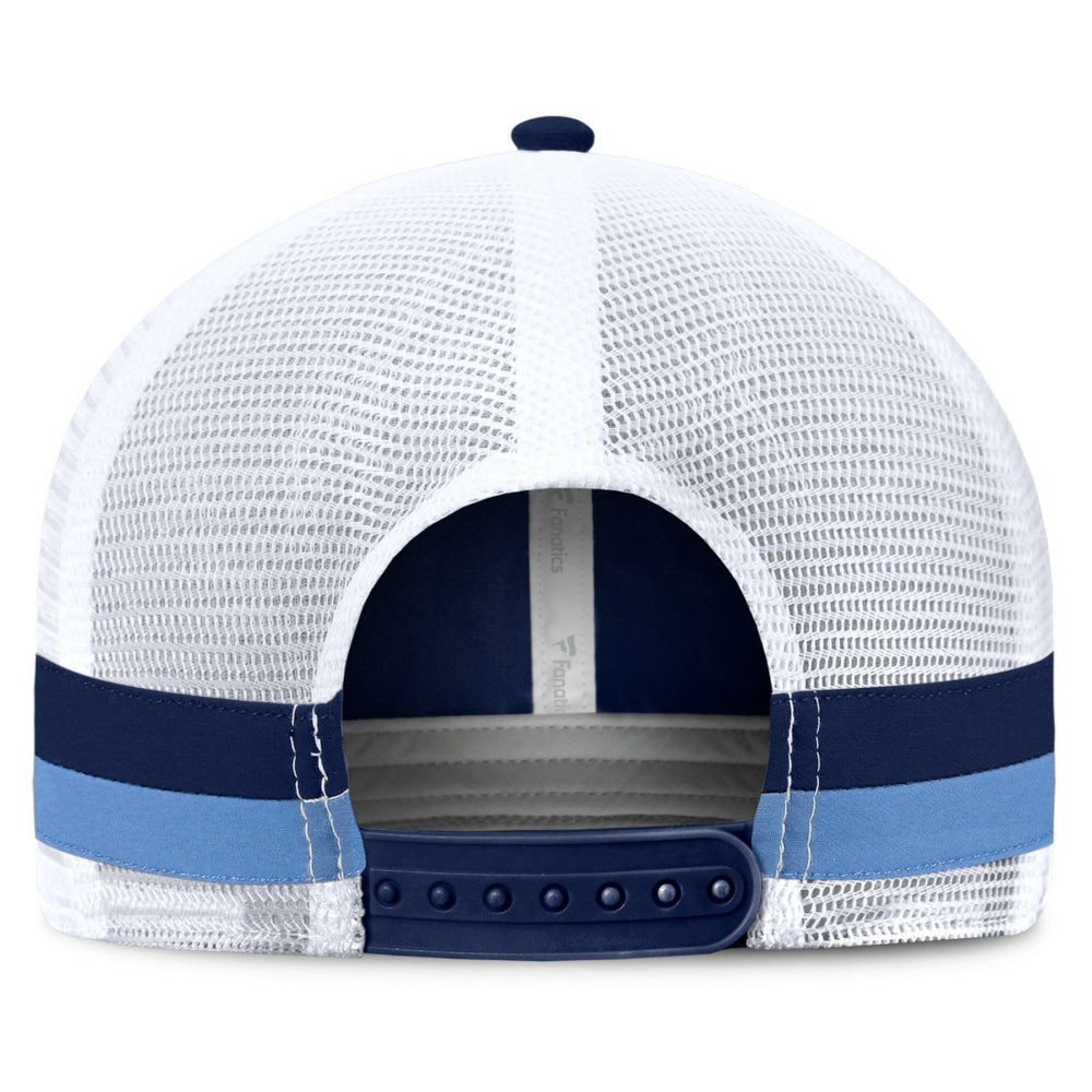 Fundamentals Side Stripe Trucker Adjustable Hat - Tennessee Titans