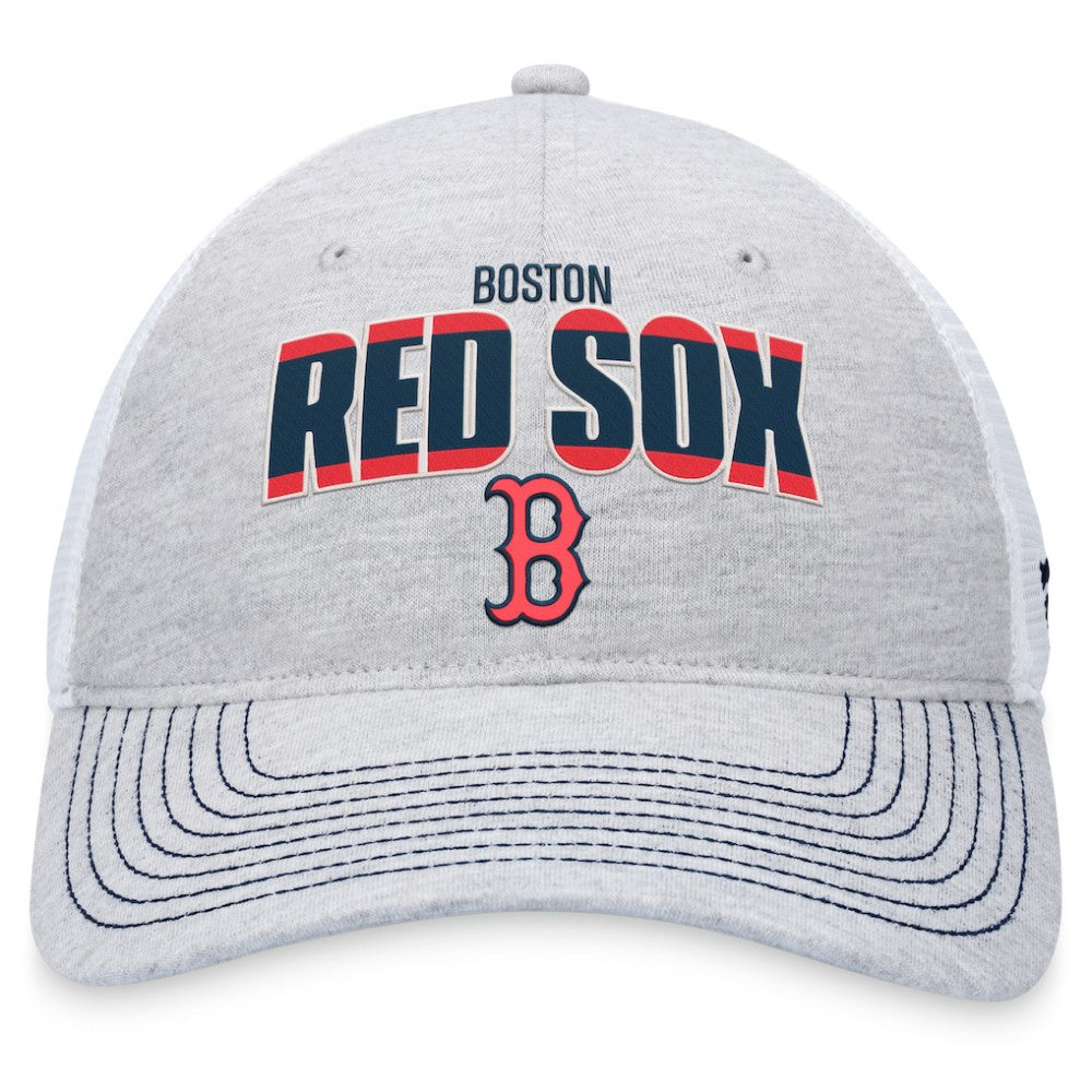 MLB Boston Red Sox Fanatics Logo Trucker Adjustable Hat
