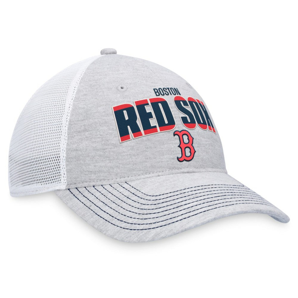 MLB Boston Red Sox Fanatics Logo Trucker Adjustable Hat