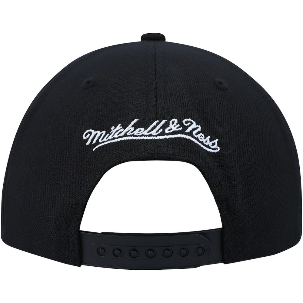 NHL Black Pittsburgh Penguins Mitchell & Ness Vintage Hat Trick Snapback Hat