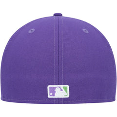 MLB Cincinnati Reds New Era Lime Side Patch 59FIFTY Fitted Hat
