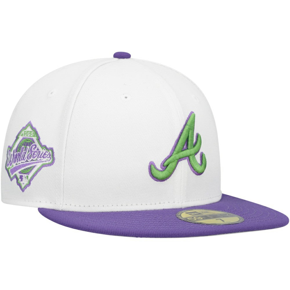 MLB Atlanta Braves New Era  Side Patch 59FIFTY Fitted Hat