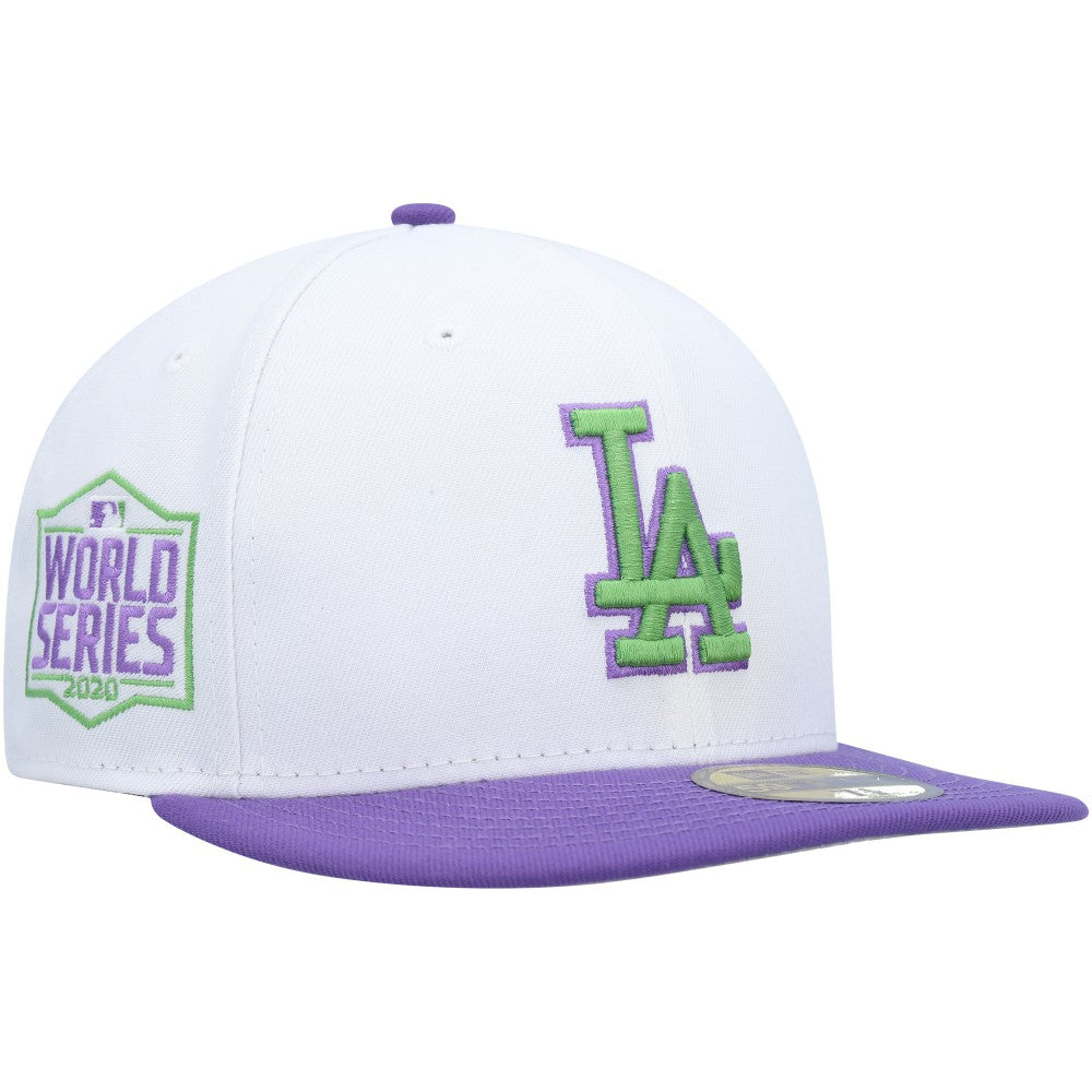 MLB Los Angeles Dodgers New Era 2020 World Series Side Patch 59FIFTY Fitted Hat