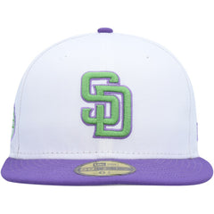 MLB San Diego Padres New Era 50th Anniversary Side Patch 59FIFTY Fitted Hat