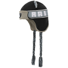 Youth Wordmark Ears Trooper Knit Hat - Las Vegas Raiders