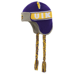 Youth Wordmark Ears Trooper Knit Hat - Minnesota Vikings